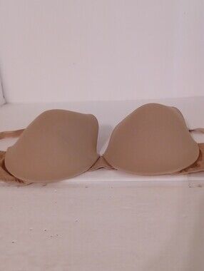 NWOT Tan Push-Up Bra 3 Hooks Underwire Size 40C